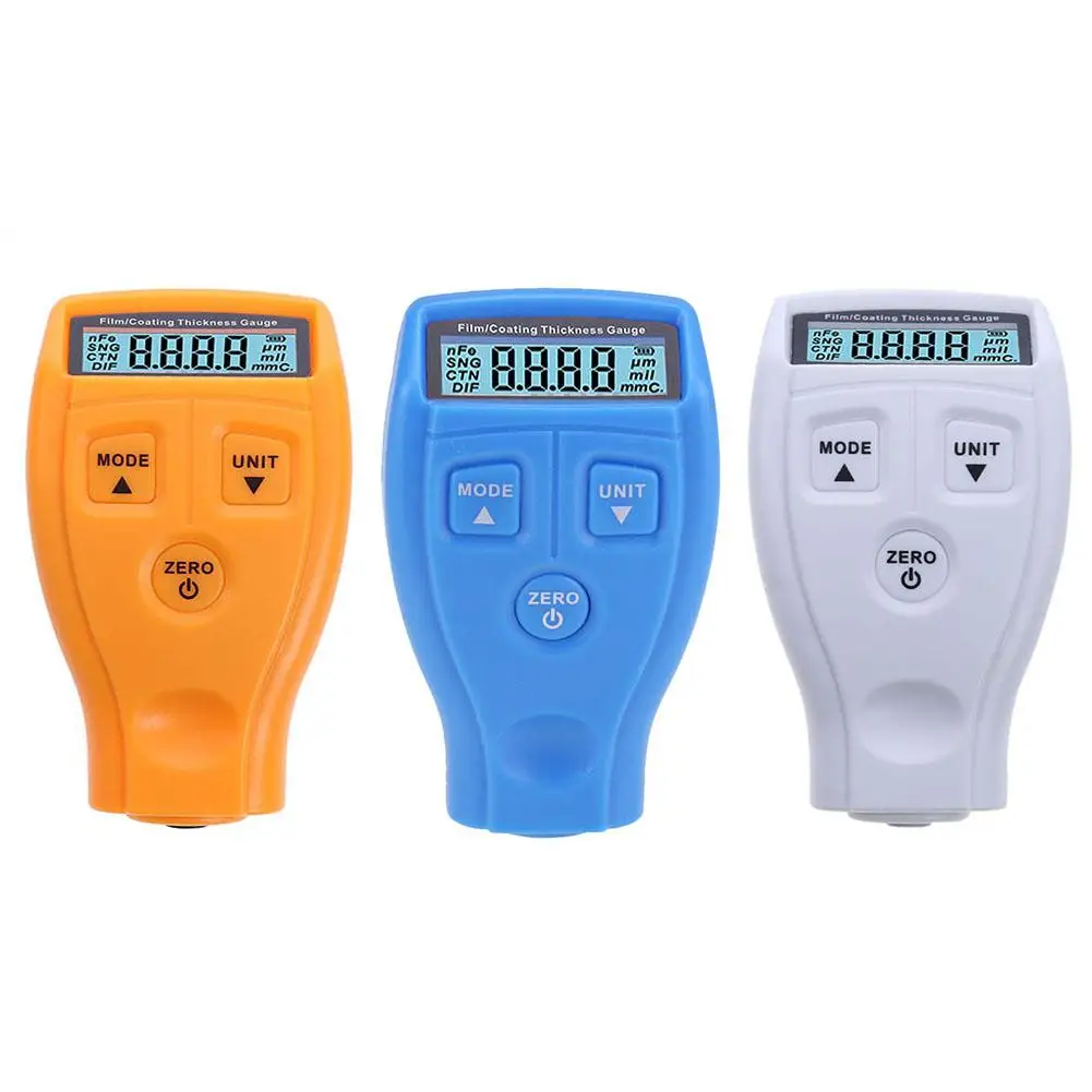 Russian Manual GM200 Paint Thicknes Digital Paint Coating Thickness Gauges Car Painting Meter GM200A Film Surface Measure Tester