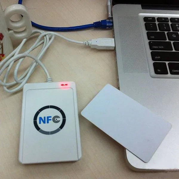 Сканер IC NFC ACR122U RFID Бесконтактный смарт-считыватель и записывающее устройство + 1x