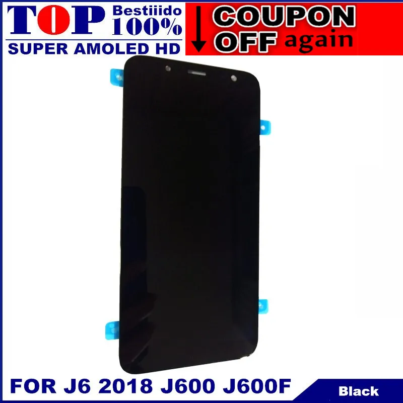 Протестировано и применено для samsung Galaxy J6 2018 J600 J600F J600Y ЖК-дисплей компоненты