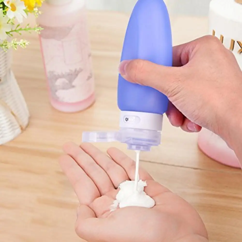 4/8/10 шт. Портативный Мини силиконовая бутылка лосьон для путешествий точек