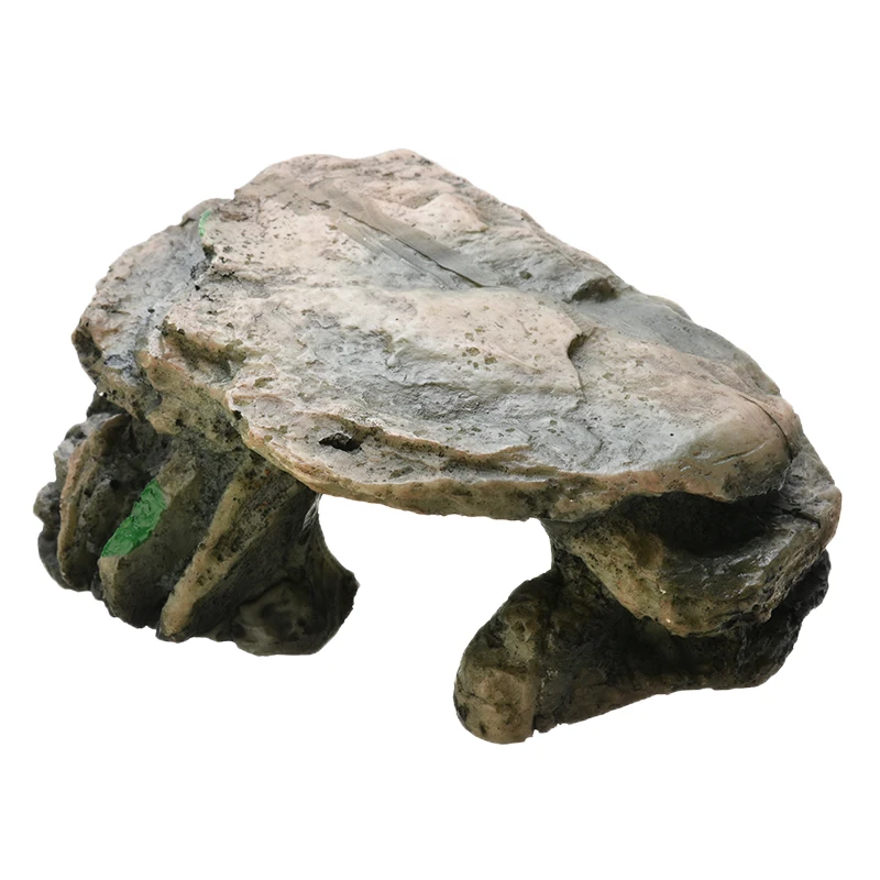 Навес для аквариума скала рептилия скалолазание аксессуары террариума камни