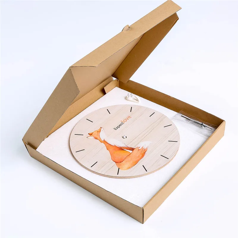 Часы наручные большие с принтом ожидания любви|Настенные часы| |