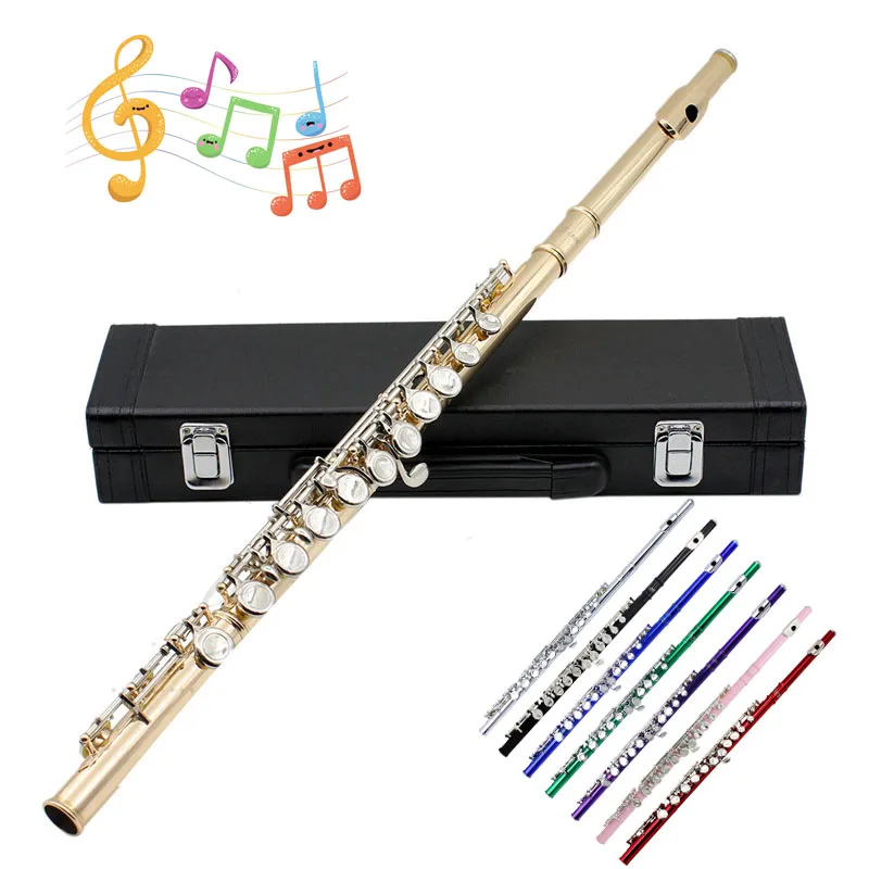 Профессиональные флейты музыкальные инструменты китайские Dizi Flauta 16 отверстий C