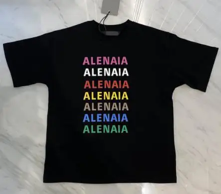 

letters Boys and girls short sleeved T-shirts