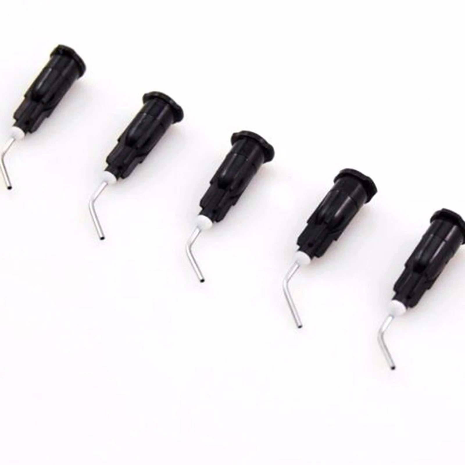 200 шт. одноразовые стоматологические ирригационные иглы черные 20 г