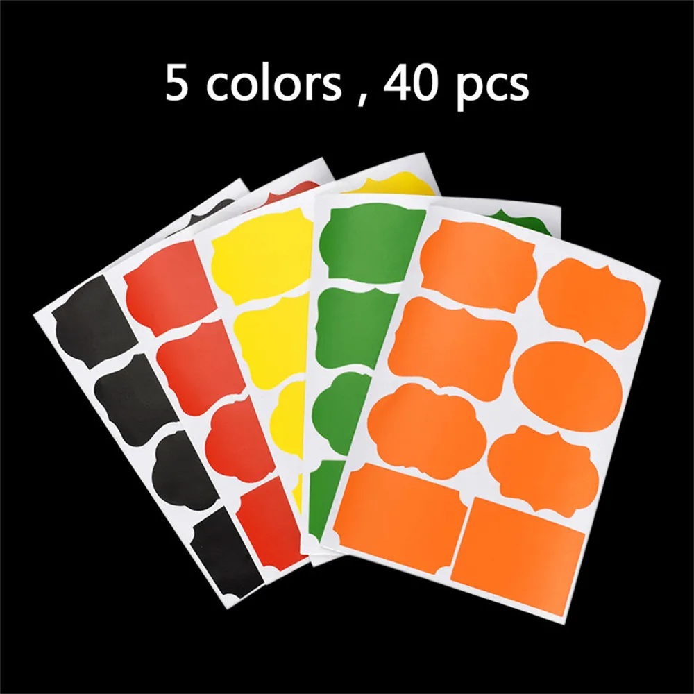 40 шт. яркие наклейки на доску с масляной ручкой|Наклейки стену| |