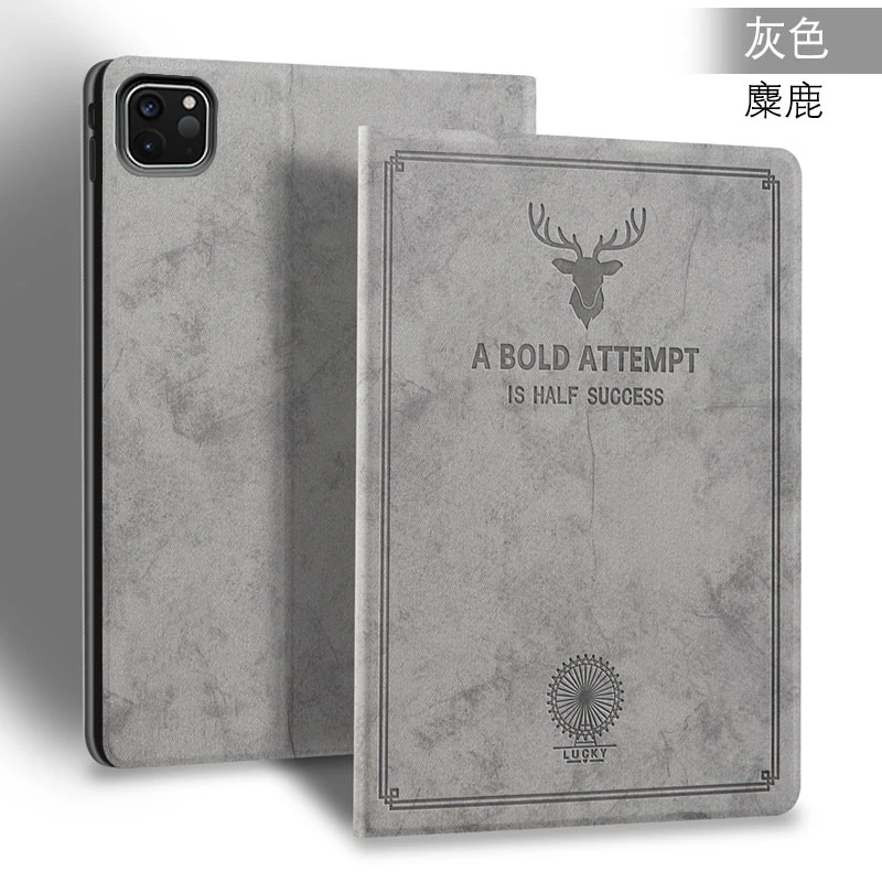 

For New Ipad Pro 11 inch 2020 Case Fundas Smart Sleep/Wake Up Flip Fashion PU Leather Tablet Protect Cover Stand Shell+pen