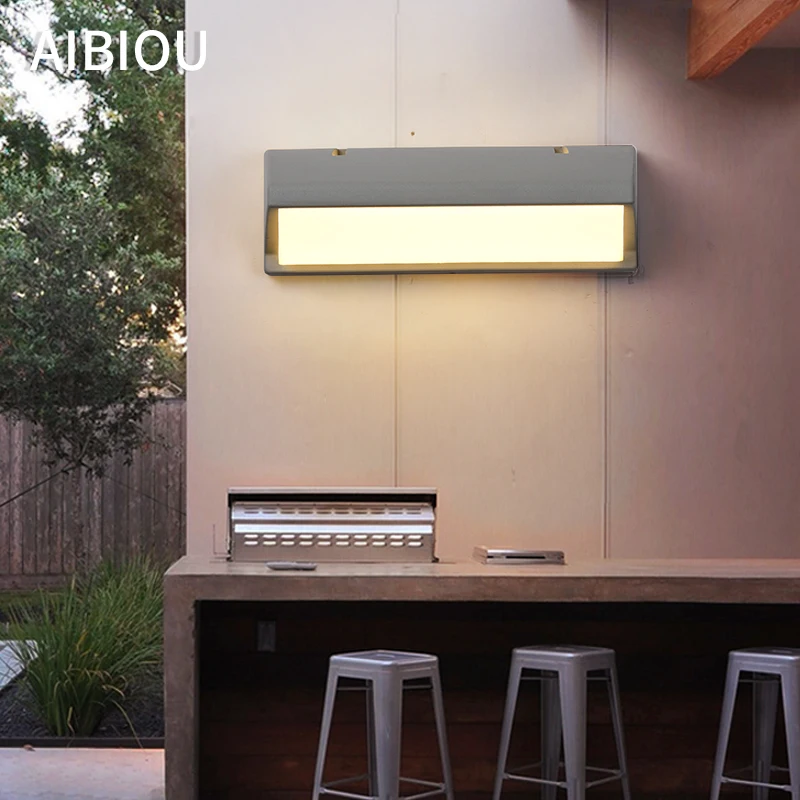 AIBIOU современные светодиодные водостойкие Настенные светильники для отеля
