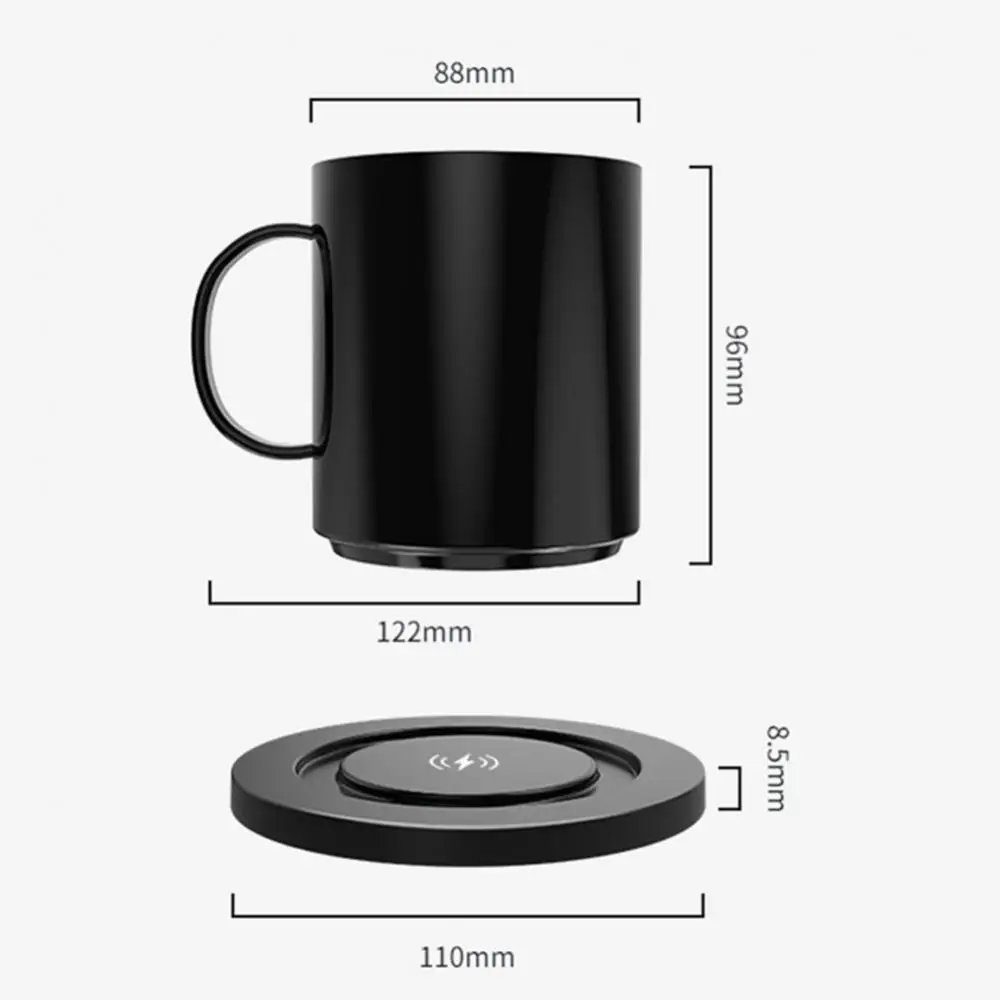 

Thermostatic coffee cup heat preservation smart temperature control cup sterilization cup Douyin the same wireless charging Mu