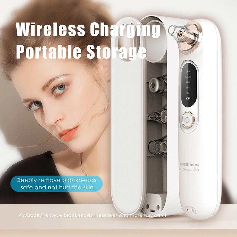 Устройство для удаления черных точек на лице с беспроводным зарядным