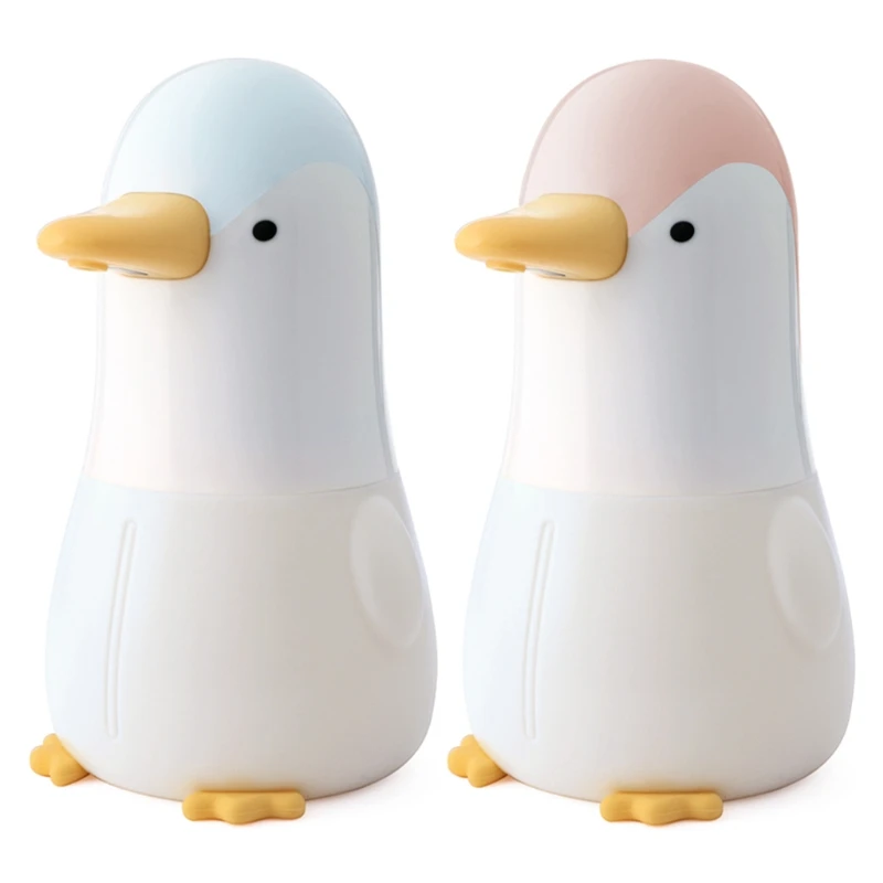 

Cute Penguin Automatic Soap Dispenser Touchless Induction Foam Bubble Washing Machine for Kids Kitchen Bathroom