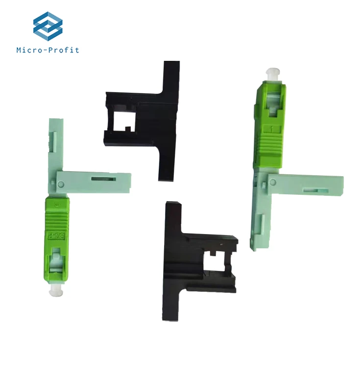 Встроенный SC APC Волоконно оптический Быстрый коннектор FTTH одномодовый волоконно