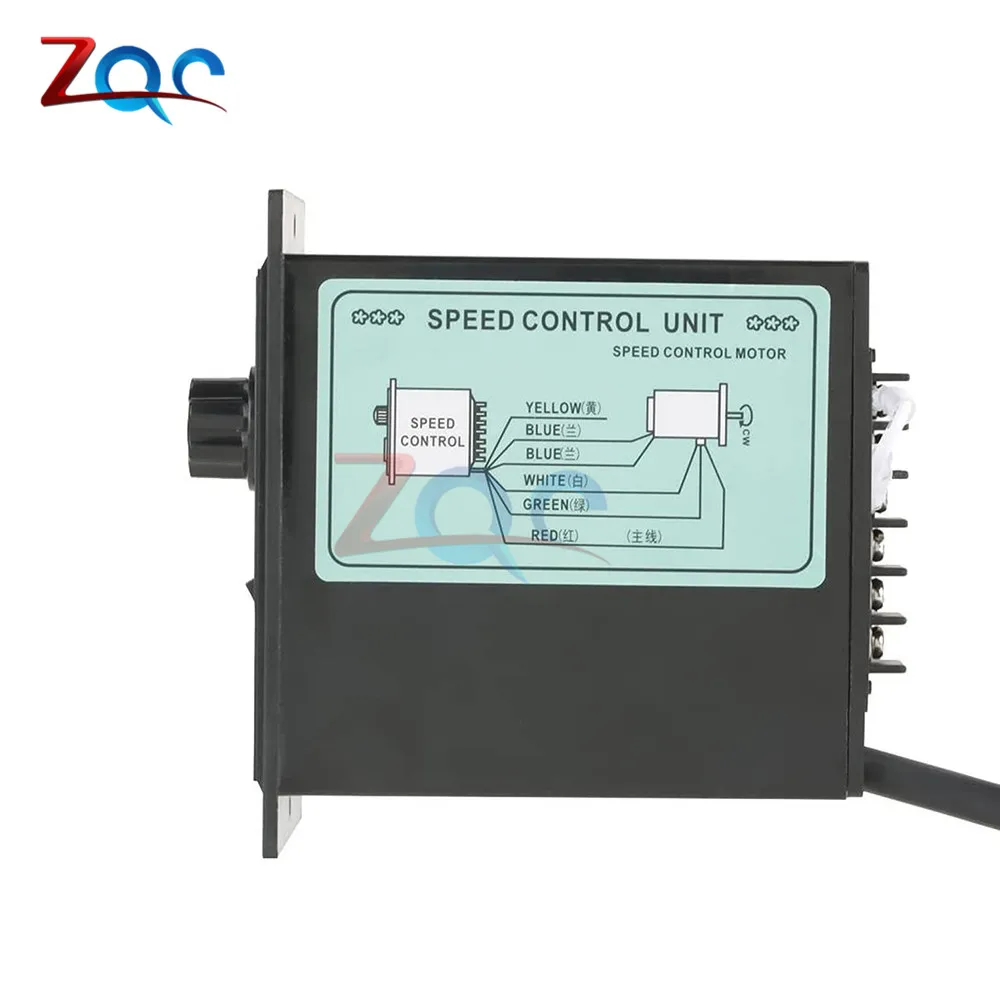 Высокоточный контроллер скорости электродвигателя 400 Вт 220 В переменного тока Гц