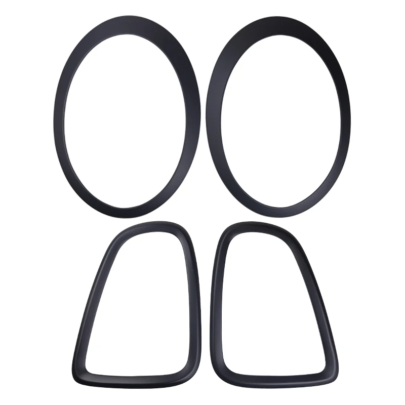 Черная накладка на переднюю фару автомобиля заднюю для Mini Cooper R55 R56 R57 R58 R59