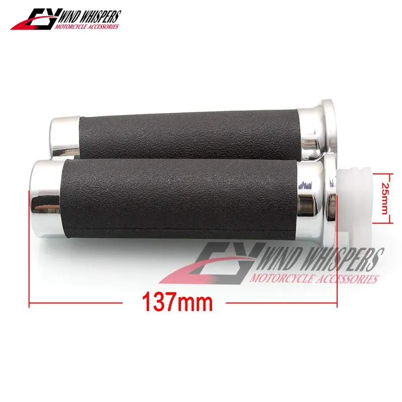 1 &quot25 мм ручка для мотоцикла руля резиновая гелевая втулка Honda Magna 250 Steed VLX 400 600 Shadow