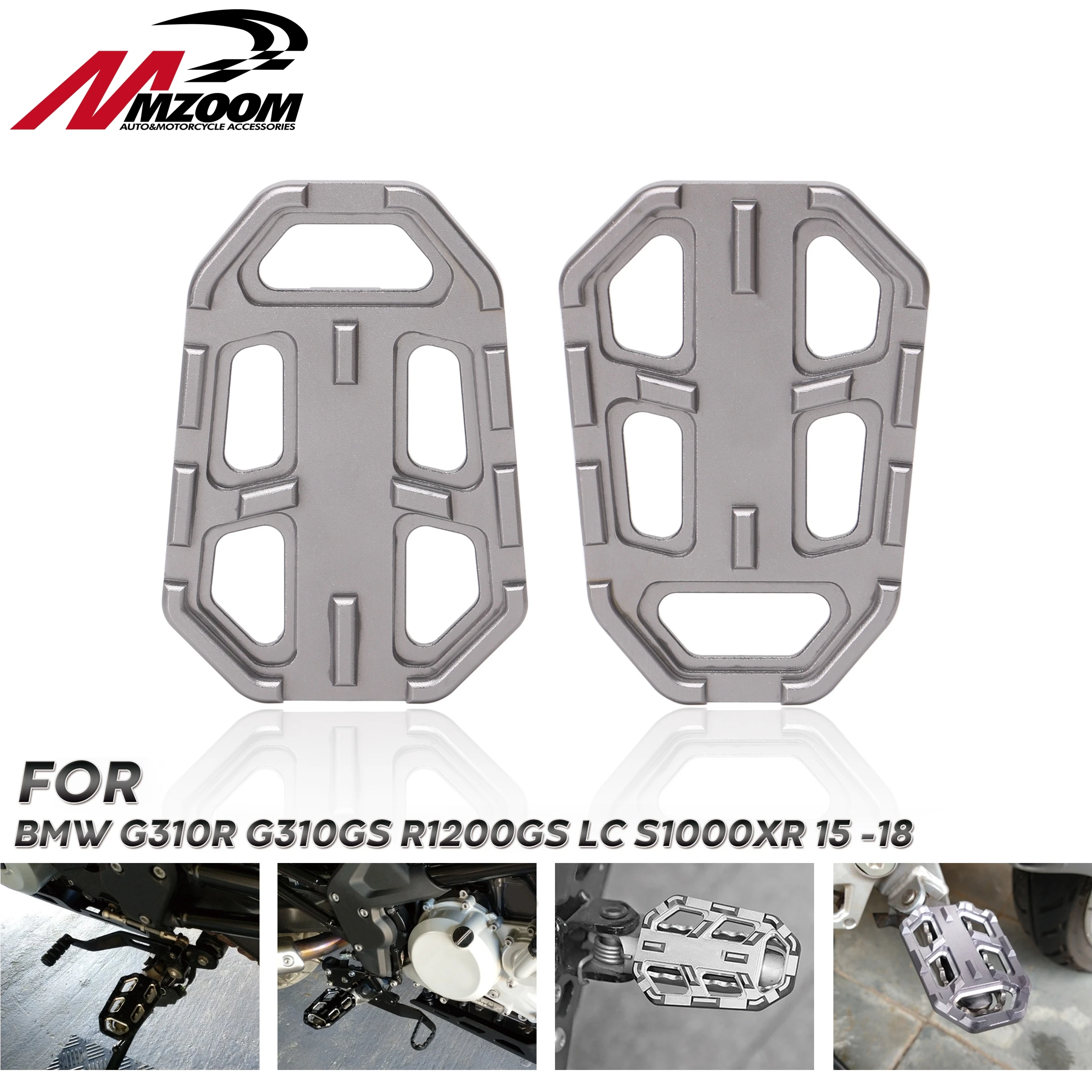 Мотоциклетные широкие колышки подставка для педали BMW G310R G310GS R1200GS LC