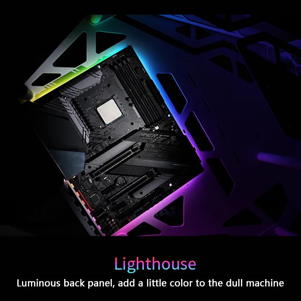 ATX пк чехол материнская плата светильник излучающая объединительная 5 в 3Pin ARGB
