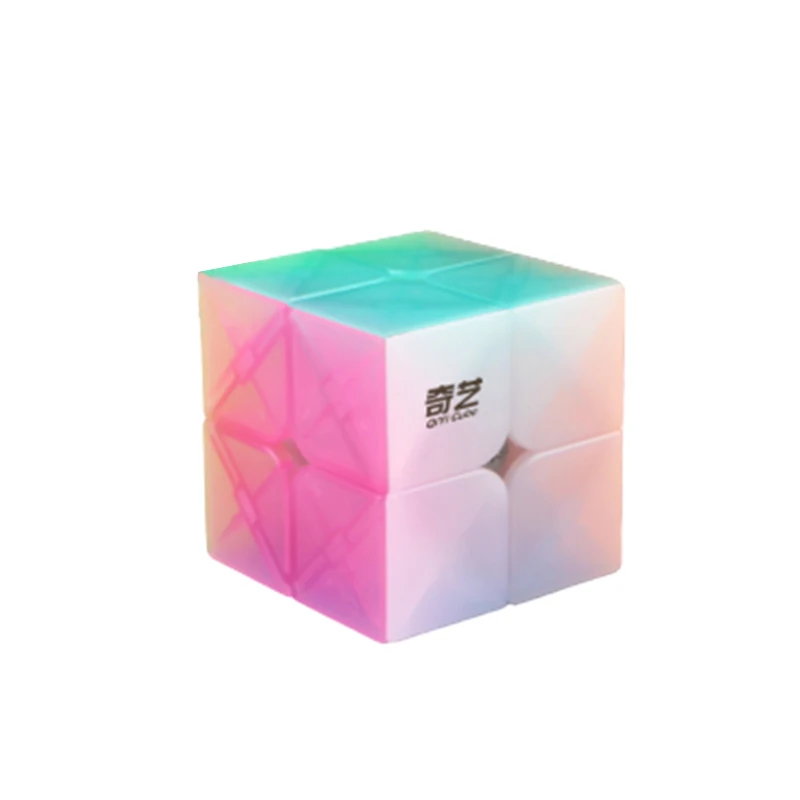 

Qiyi Qidi S 2 Magic Cube 2X2X2 jelly Professional Speed 2x2 Competition Puzzle Educational Toys Gifts Children Magico Cubo toy