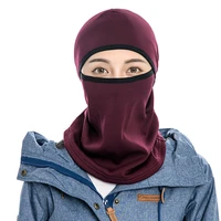 windproof head caps winter full face mask high quality fleece black balaclava bandana for skiing cycling hunting