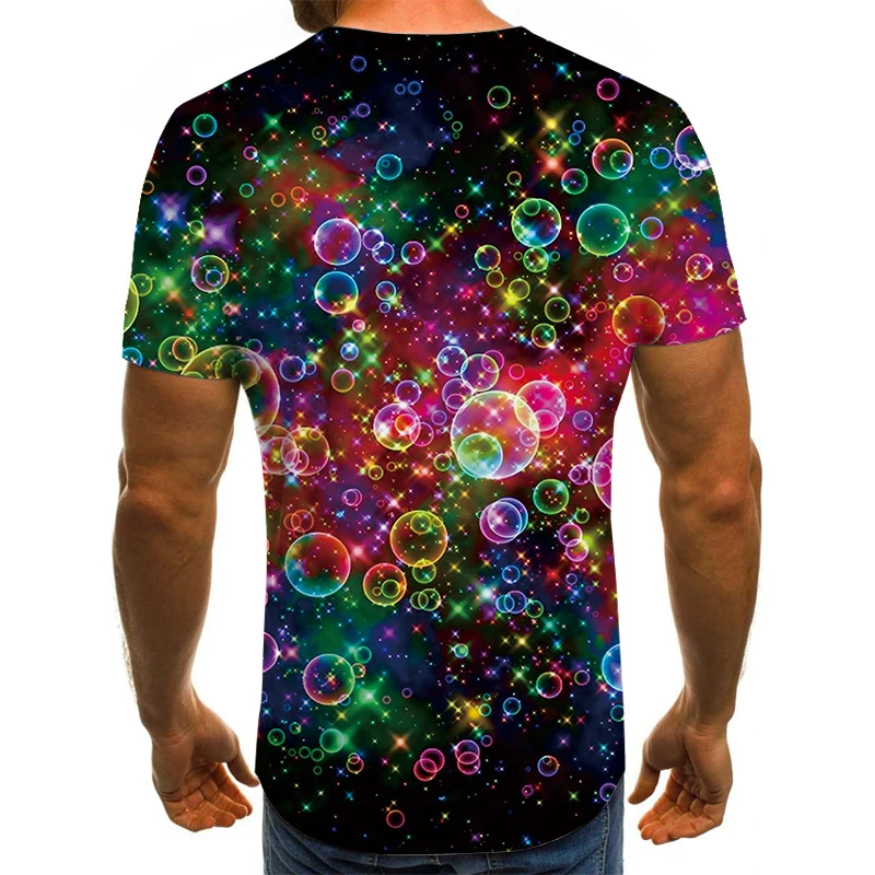 

Men's Personality Cool Short-sleeved T-shirt 3D Graphic T-shirt