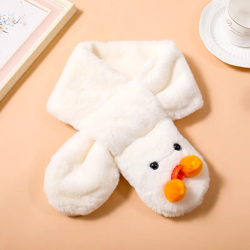 2019 г. шарфы для девушек и мальчиков новый стиль мультяшная кошка собака милые