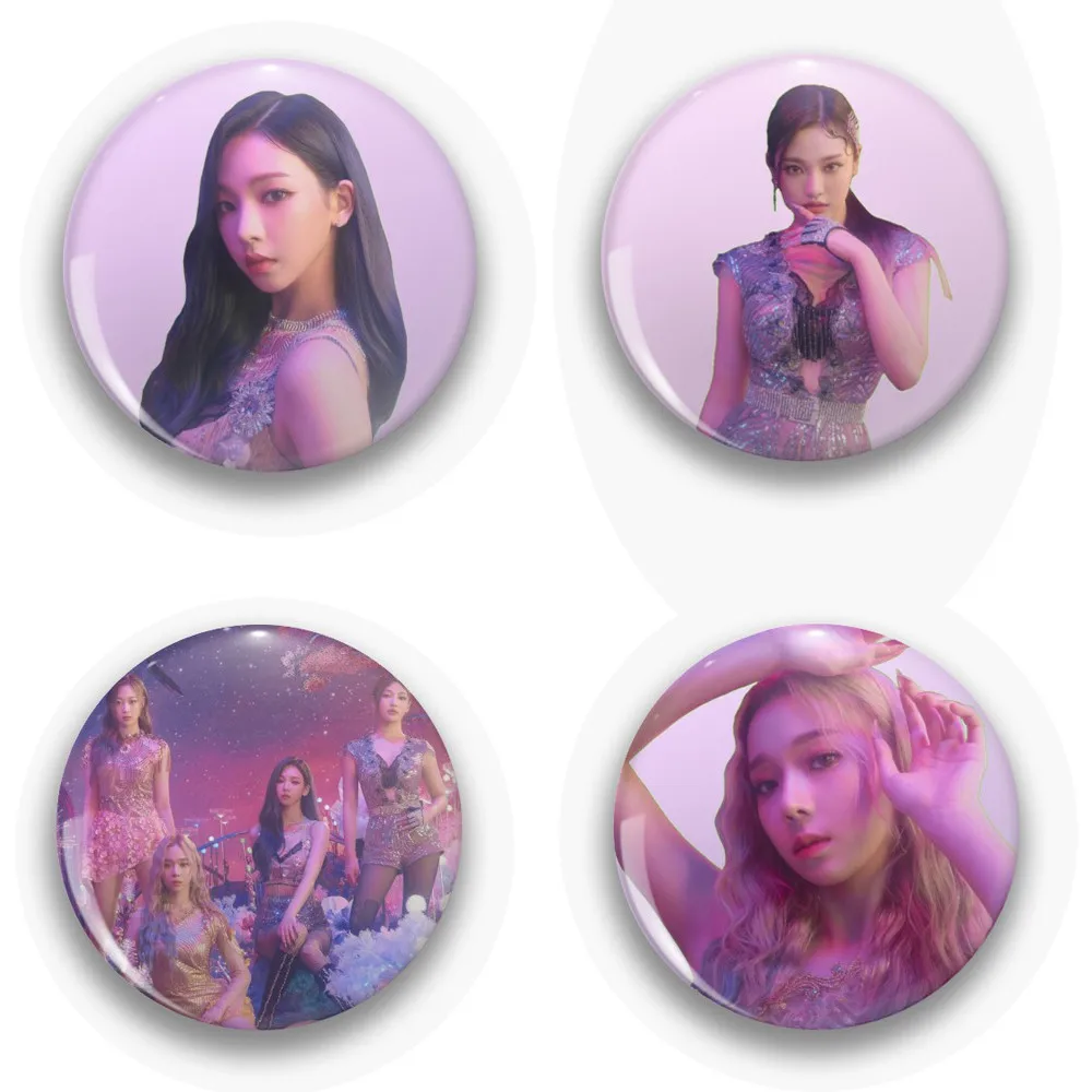 

KPOP aespa Karina New Album BlackMamba Showcase Live Stage Brooch and Pins