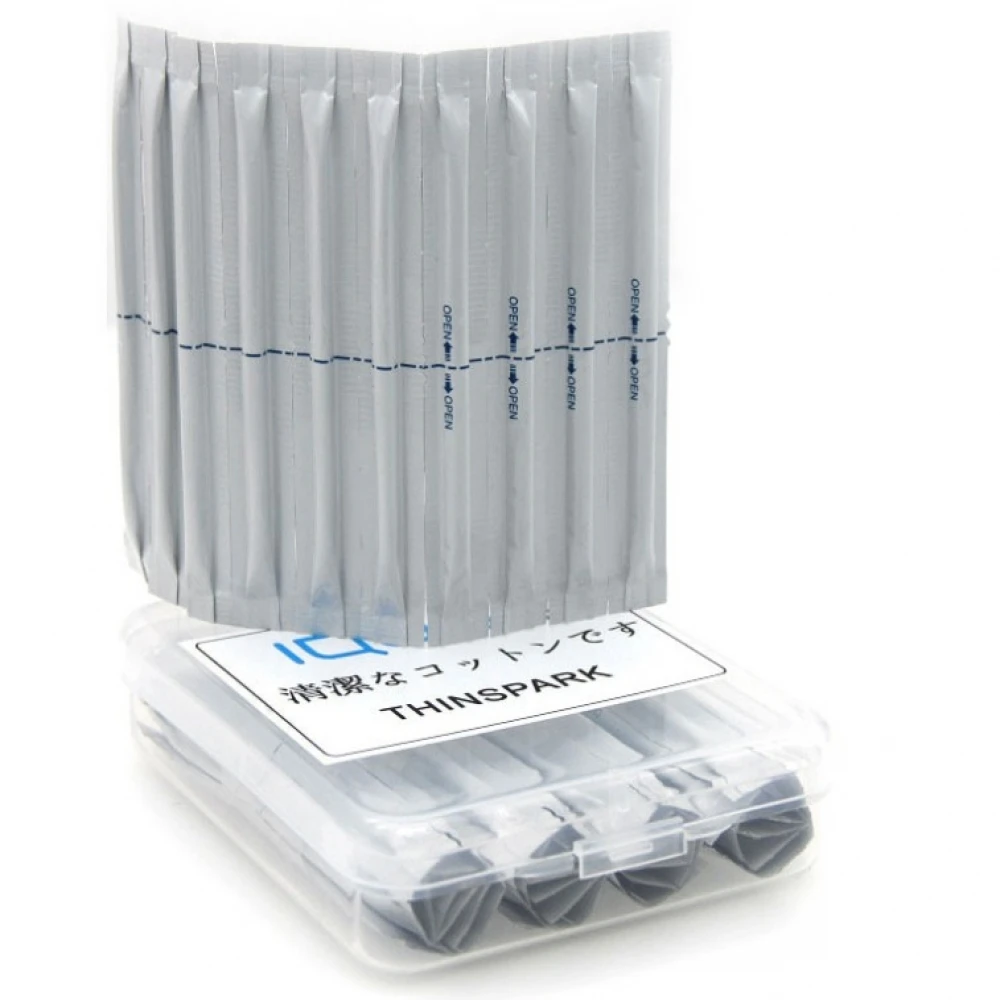 40pcs/Box Wet Clean Tool Double Head Cleaning Cotton Swabs For IQOS Stick | Электроника
