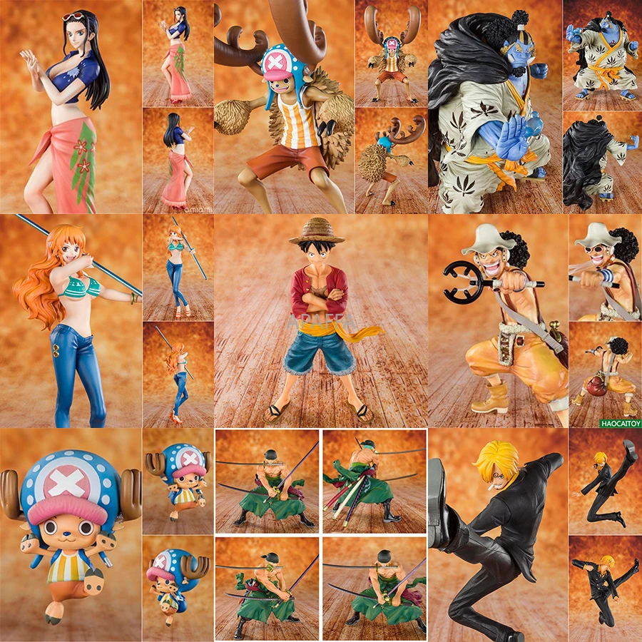 20 см Одна деталь Чоппер аниме Рисунок 20th Юбилей Джинбей мультфильм вер. Статуя