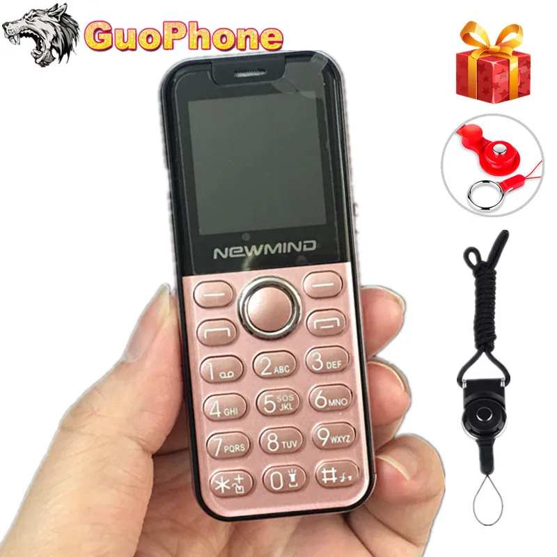 Newmind K2 Мини кнопочный мобильный телефон с двумя sim камерами фонарик 1 44 &quotHands Phone MP3