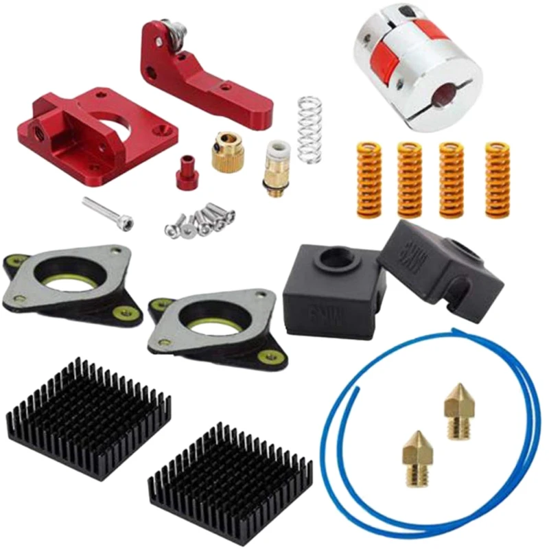 PPYY новый для Ender 3 Upgrade Kit пружины экструдер носок трубки шаговые демпферы