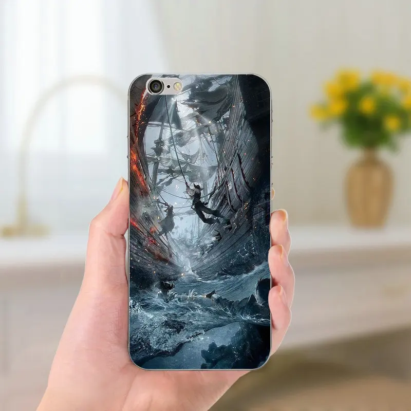 Мягкие силиконовые чехлы из ТПУ для телефонов iPhone 4 4S 5 5C SE 5S 6 6S 7 8 Plus X XR XS Max сумки