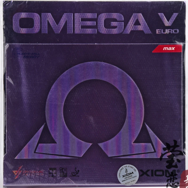 Ракетки для настольного тенниса Xiom OMEGA5 Omega V 79-043 резина профессиональной ракетки
