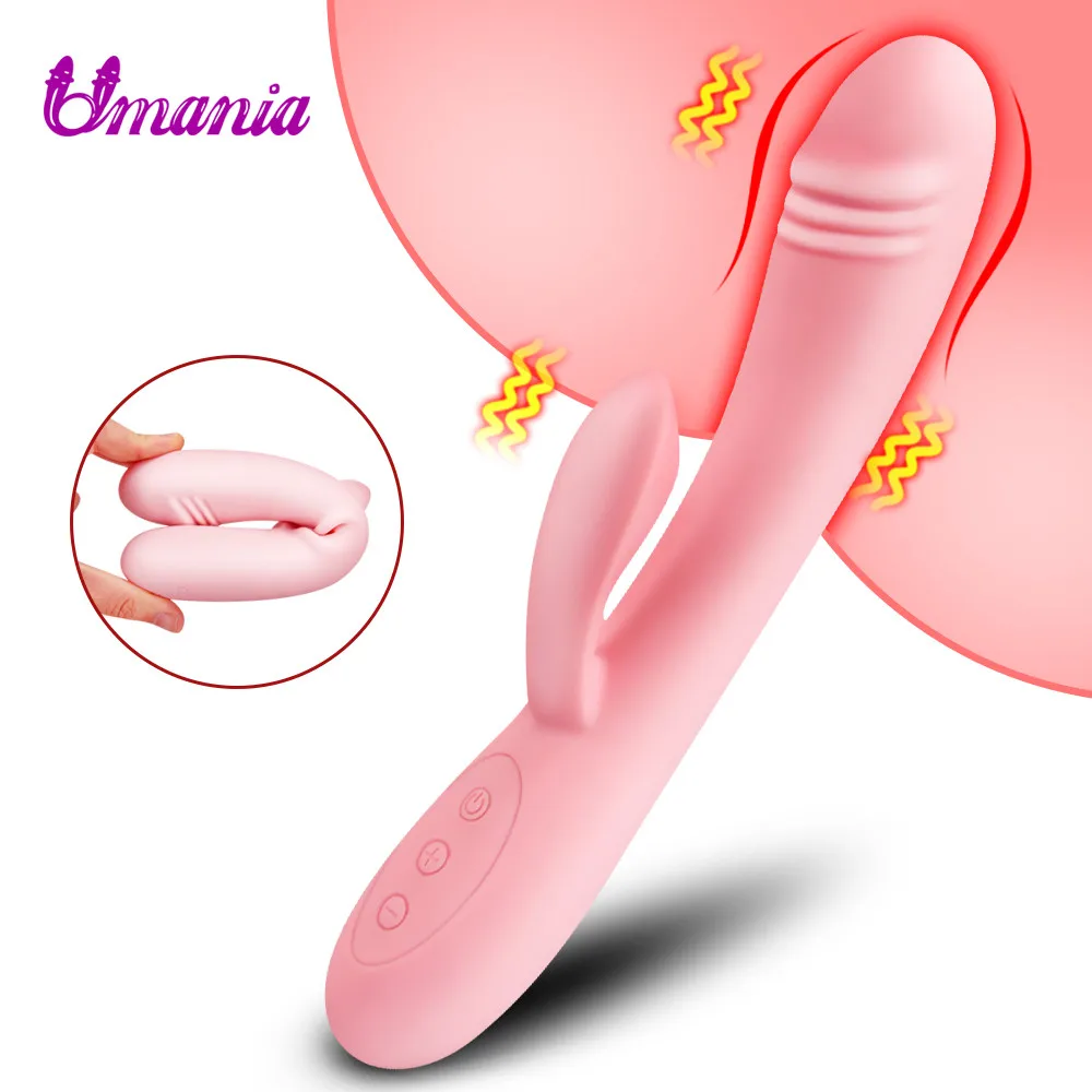 G Spot кролик фаллоимитатор вибратор для женщин секс игрушка Вагина клиторальный