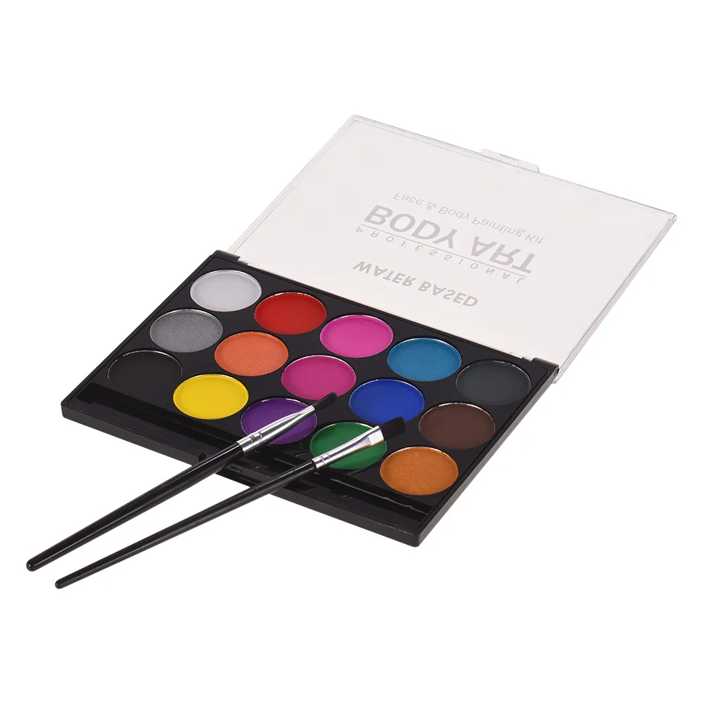 Комплект краски для лица профессиональная краска на водной основе и тела яркая