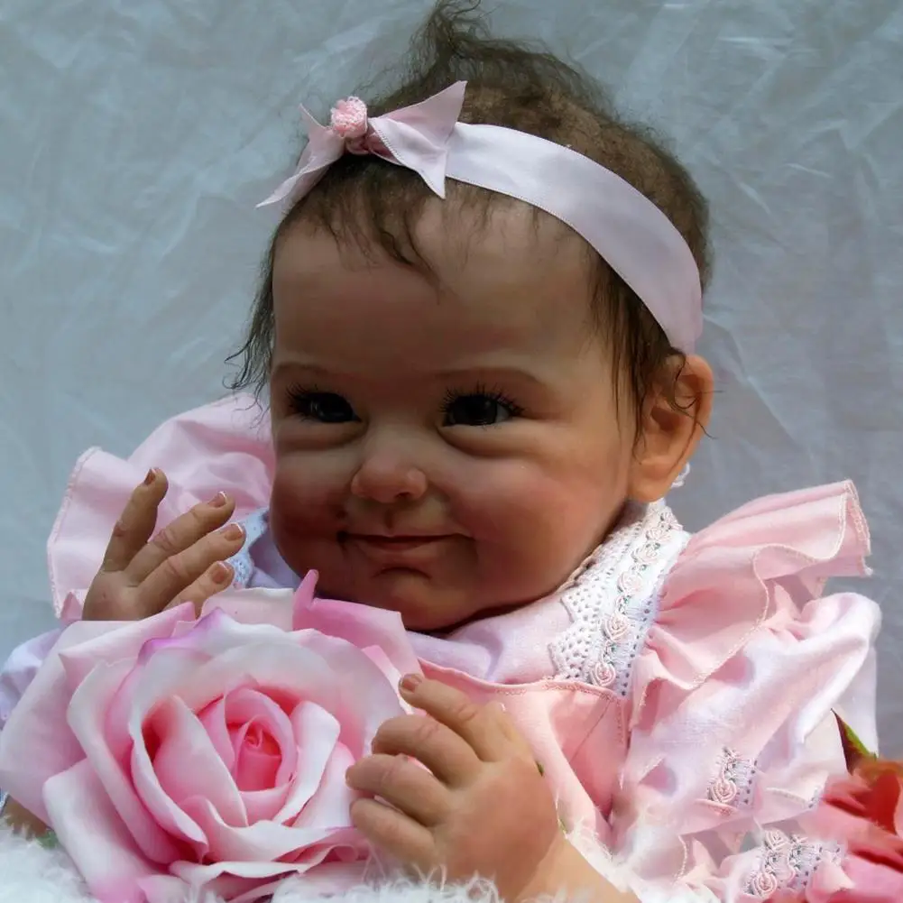 NPK Реалистичная кукла реборн мягкая настоящая сенсорная виниловая силиконовая