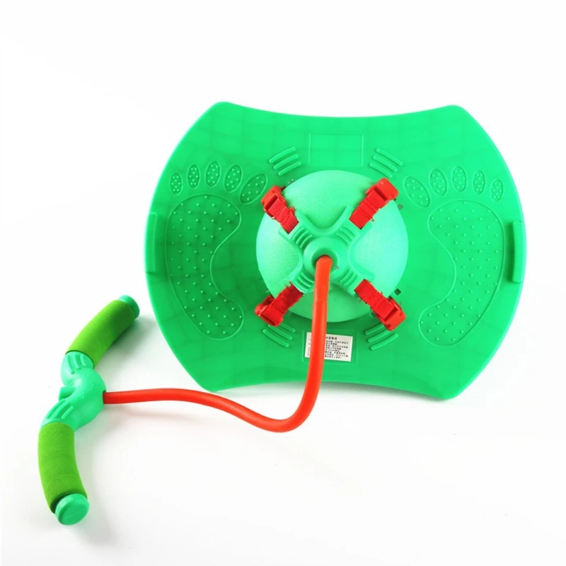 

Children Fitness Bouncing Ball Elastic Band Rubber Rope Handle Jump Ball Outdoor
