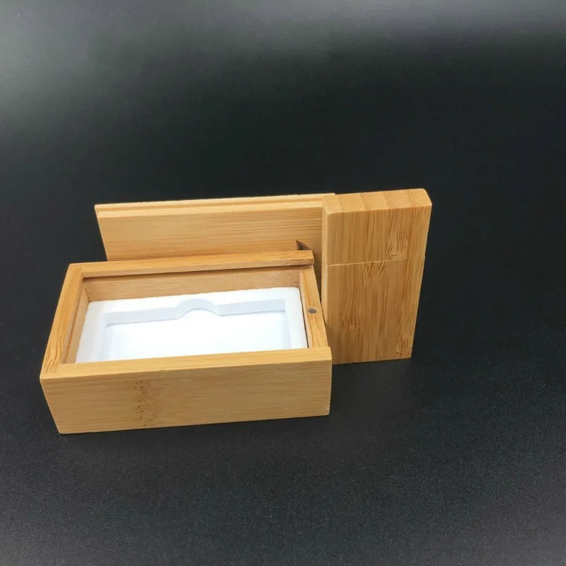 Деревянные USB накопителя с коробкой 2 0 2g 4g 8g Flash Memory Stick лазерной гравировки usb