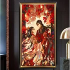 Алмазная живопись Tian Guan Ci Fu полная Алмазная вышивка Стразы Вышивка крестом Алмазная мозаика фантазия аниме влюбленные I6