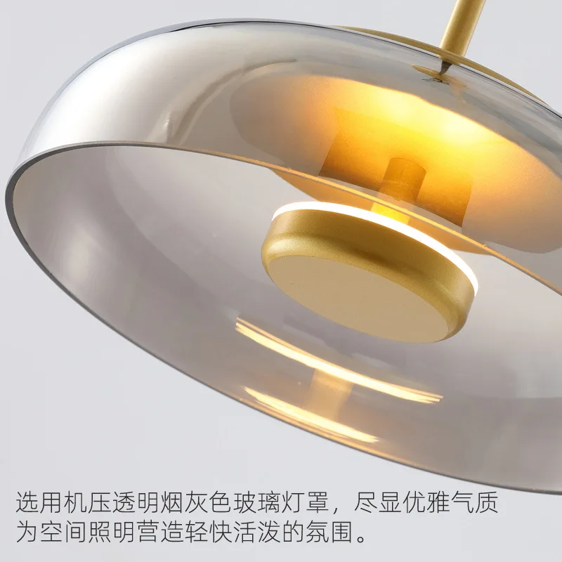 Роскошный Медный Подвесной светсветильник льник в стиле постмодернизма цветная