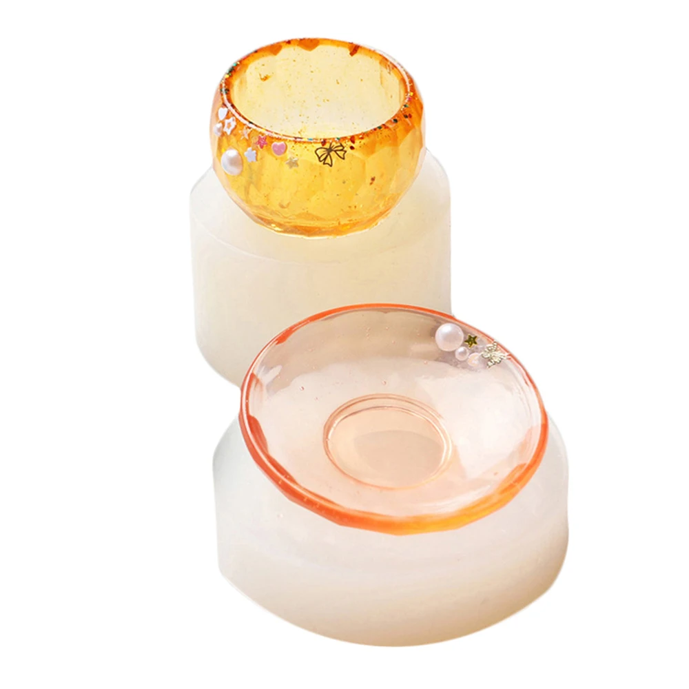 DIY силиконовая форма для ручной работы маленькая миска-контейнер пресс-форма