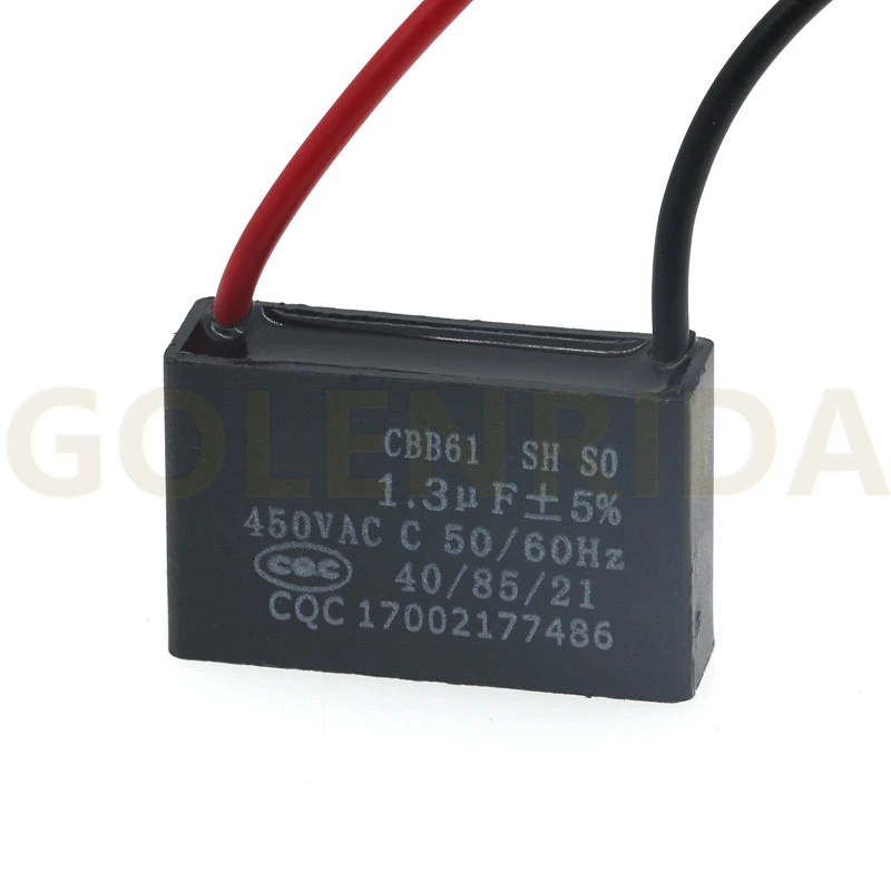 CBB61 450V 1 мкФ 2 3 5 8 4 6 терминал двигатель потолочного вентилятора ходовой