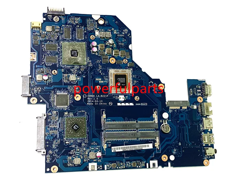 

working for acer aspire E5-551 E5-551G motherboard NBMLE11002 Z5WAK LA-B221P with A8-7100 CPU inbuilt tested ok