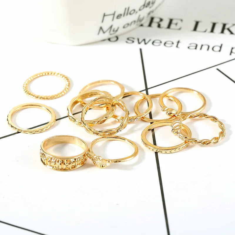 ECHSUN 2020 модные ювелирные украшения anillo femme изделия anillos de conjuntos mujer подарок любимым
