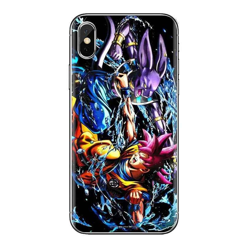 Чехол для мобильного телефона японский Супер Saiyan Dragon Ball Z samsung Galaxy S3 S4 S5 Mini S6 S7 Edge S8