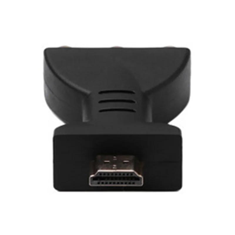 Видеоадаптер 70x40x15 мм/2 75x1 57x0 59 дюйма HDMI-совместим с 3 видеоадаптерами RGB/RCA цифровым