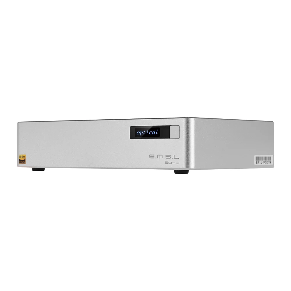 SU-8 Hi-Fi чистый DAC аудио декодер USB/коаксиальный/оптический Вход DSD цифро-аналоговый