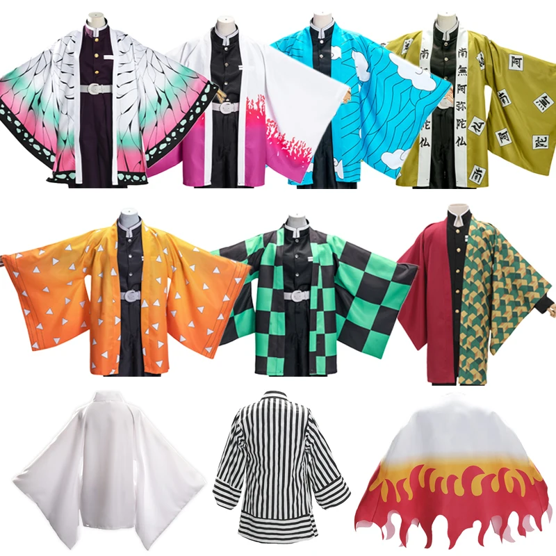 Плащ для косплея из агатсумы танджиру томиоку Химу|Костюмы аниме| |