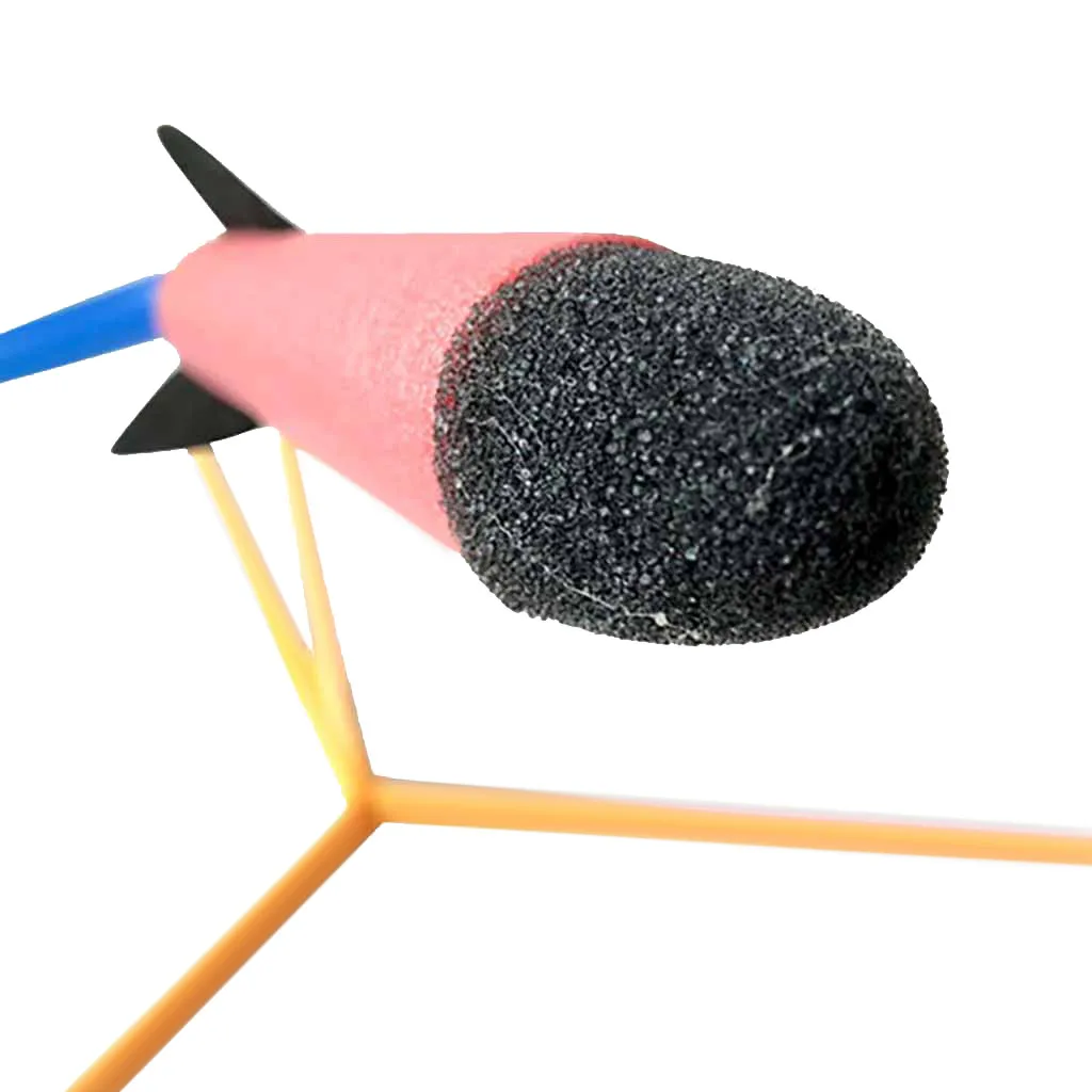 Детская пневматическая ракетка шаговый насос стоп и запуск ракета родитель