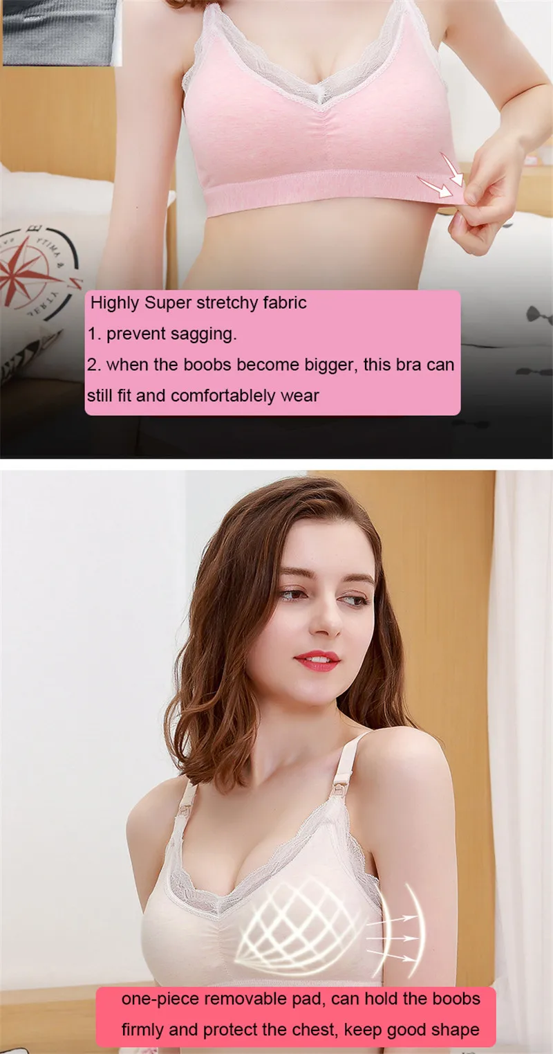 SEXYWG открытый бюстгальтер для кормящих грудью бюстгальтер с открытыми чашками без проволоки из хлопка для беременных