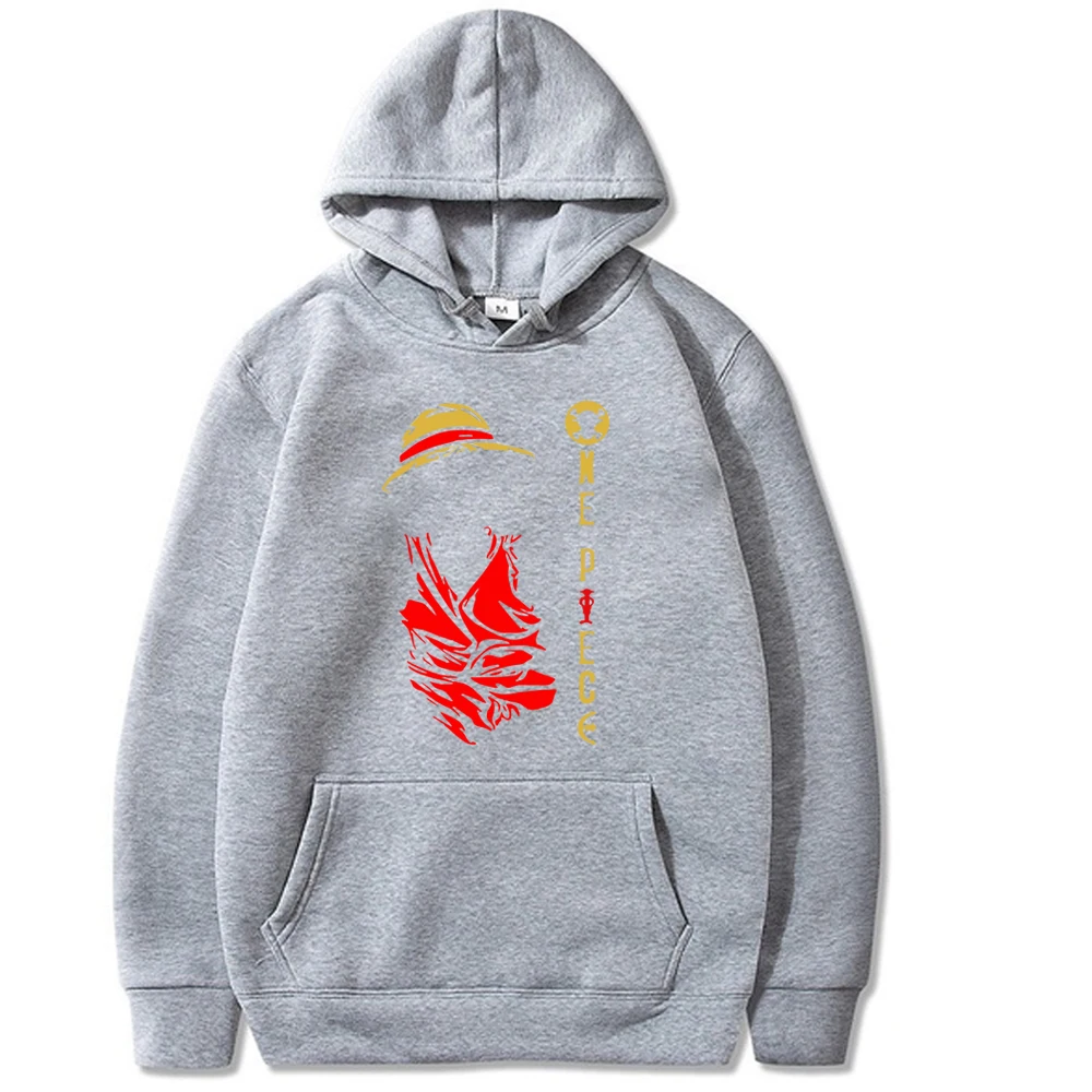 

2020 Hot anime one piece luffy hoodies Japan Cotton Unisex Fleece Sweatshirts